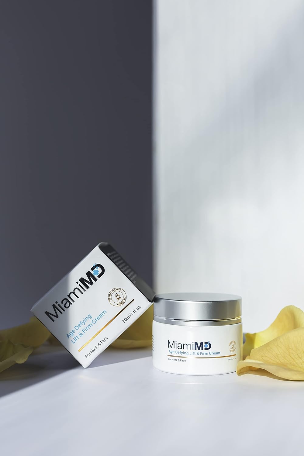 MiamiMD Age-Defying Lift & Firm Cream - Anti Aging and Skin Firming For All Types - Paraben Free - Fragrance Free Cruelty Free BHA Free 50 ml (1.7oz) - 6 PACK
