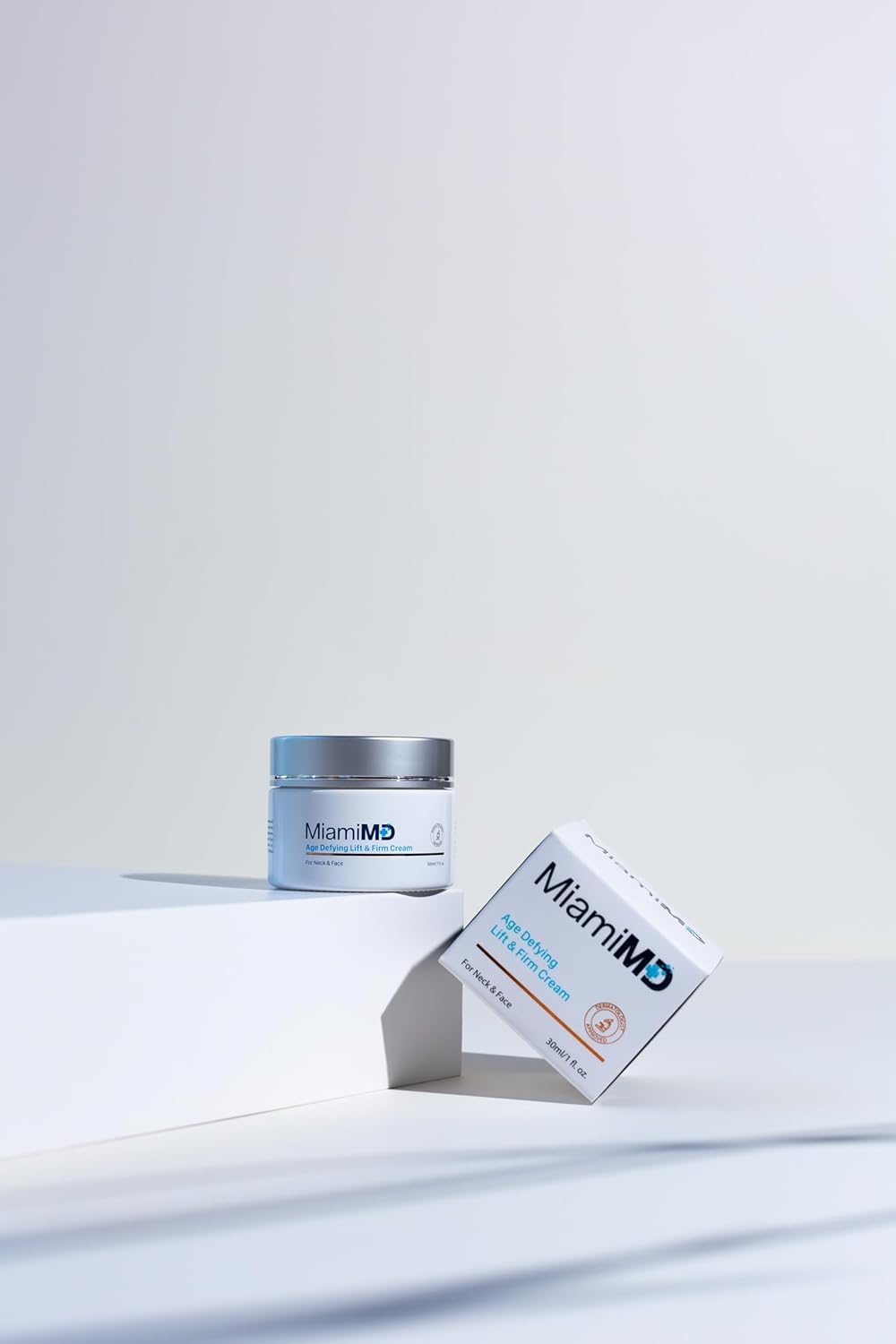 MiamiMD Age-Defying Lift & Firm Cream - Anti Aging and Skin Firming For All Types - Paraben Free - Fragrance Free Cruelty Free BHA Free 50 ml (1.7oz) - 6 PACK