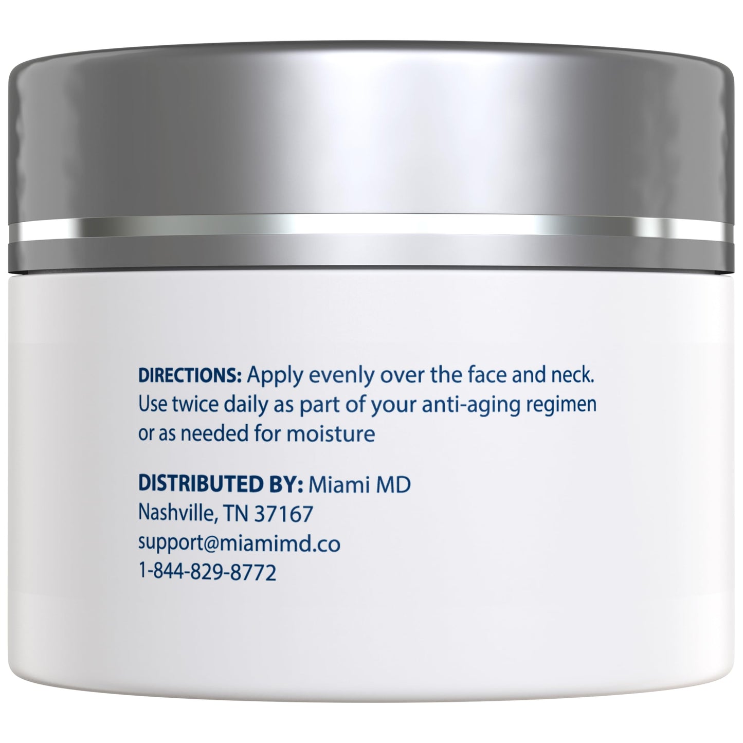 MiamiMD Age-Defying Lift & Firm Cream - Anti Aging and Skin Firming For All Types - Paraben Free - Fragrance Free Cruelty Free BHA Free 50 ml (1.7oz) - 6 PACK