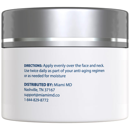 MiamiMD Age-Defying Lift & Firm Cream - Anti Aging and Skin Firming For All Types - Paraben Free - Fragrance Free Cruelty Free BHA Free 50 ml (1.7oz) - 6 PACK